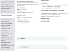Tablet Screenshot of bip.powiat.trzebnica.pl