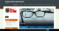 Desktop Screenshot of drogi.trzebnica.pl